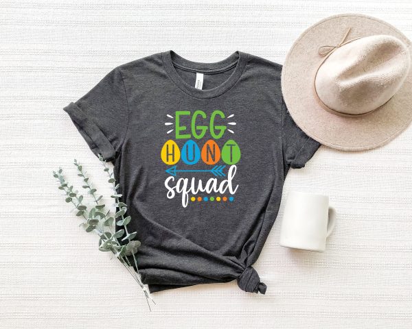 Egg Hunt Squad Easter Matching Shirt 2022