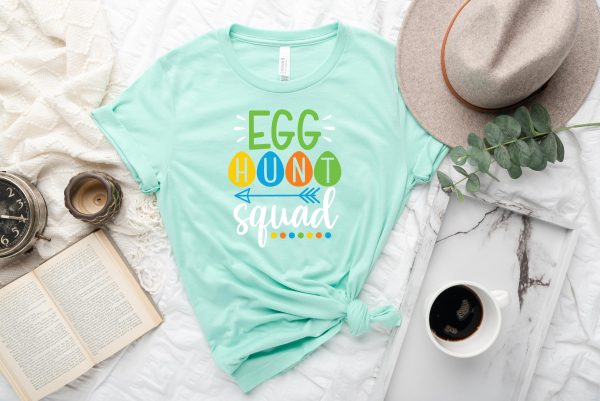 Egg Hunt Squad Easter Matching Shirt 2022